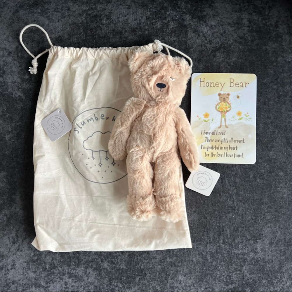 NWT Slumberkins Honey Bear Kin